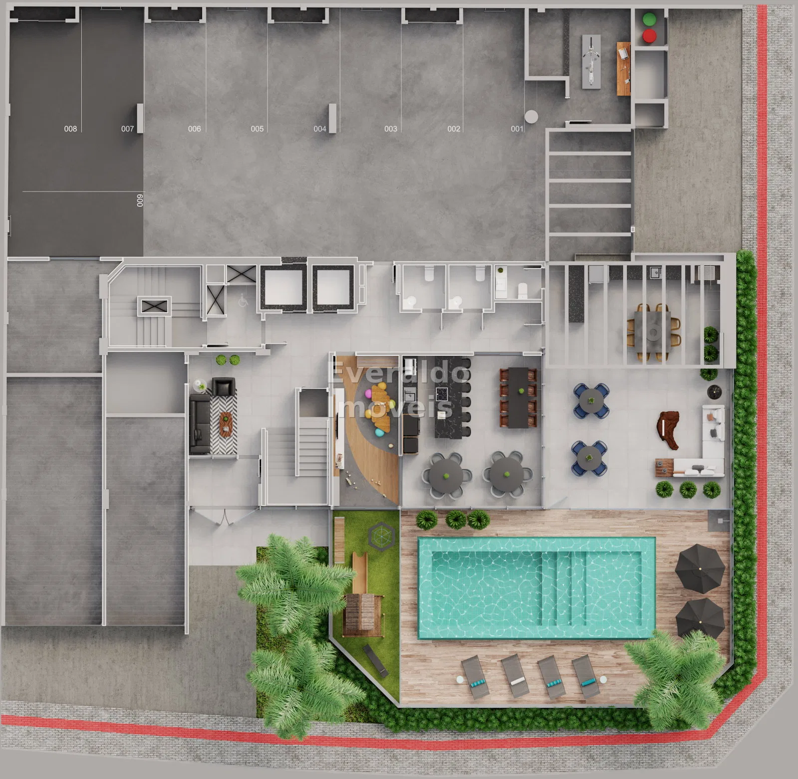 Apartamento com 3 dormitórios à venda sendo 3 suítes, 164.0 m² por - R$ 3.850.000,00 - praia brava de itajaí - Itajaí/SC — praia brava de itajaí, foto 5