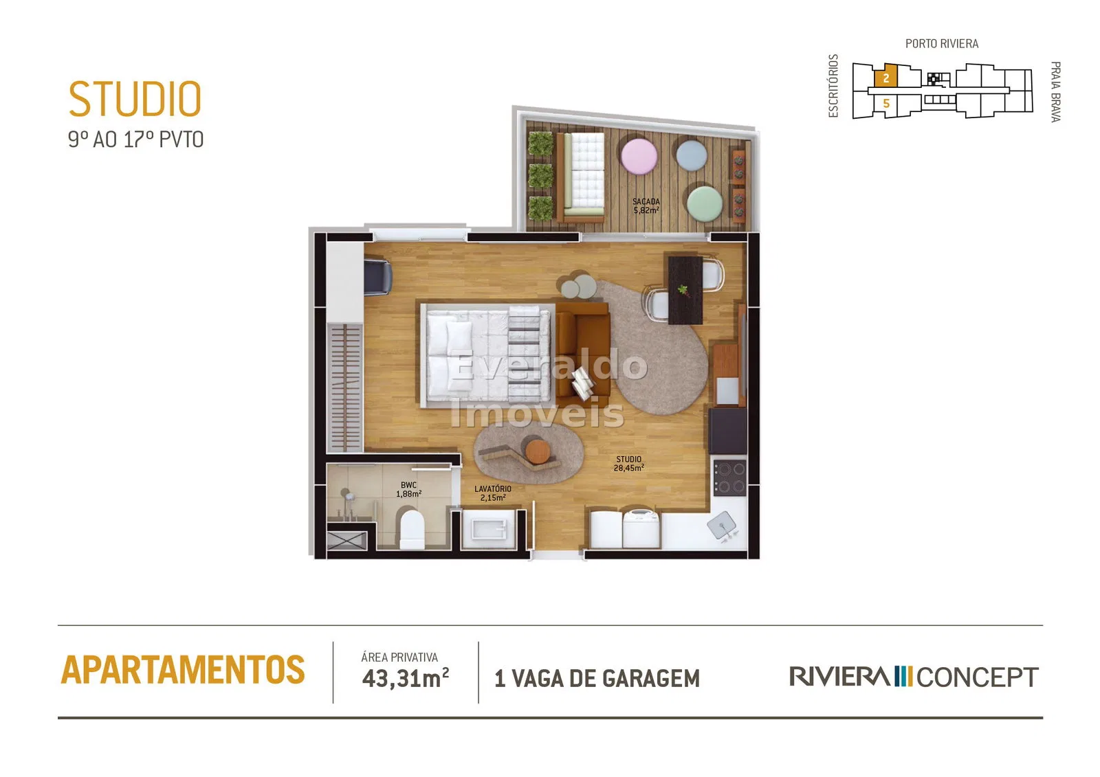 Riviera Concept — Praia Brava, foto 17